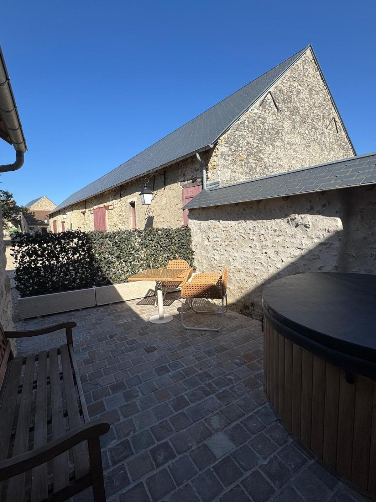 Le Cottage Maisonnette Dans Corps De Ferme Ollainville Экстерьер фото
